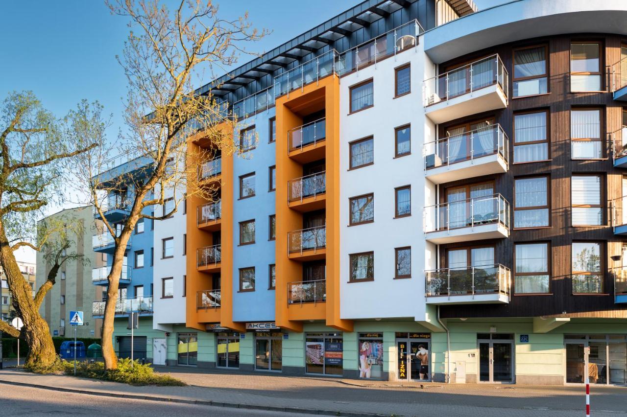 Apartamento Blue Mare Jagiellonska Kladka Przy Morzu I Pkp Kołobrzeg Exterior foto
